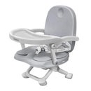 Baby Booster Seat for Dining Table with Removable Tray & Cushion, 3in1 Portable Toddler Booster Seat, 4 Height Adjustable Travel High Chair for Babies and Toddlers by TinyTreasures Baby Boutique