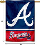 WinCraft Atlanta Two Sided House Flag by GreenHaven Gardens