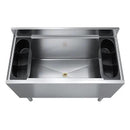AmGood 18.5 in. x 36 in. Underbar Ice Bin with Sliding Lid | NSF | Stainless Steel Ice Chest with Sliding Lid by CozyNest Decor