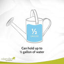 ROBERT ALLEN MPT01505 Danbury Metal Watering Can, Surf Light Blue by GreenHaven Gardens