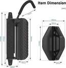 suptek Swivel Bike Wall Mount: Heavy-duty, space-saving vertical bike rack with 120° rotation, supports up to 132 lbs. Easy to install for road bikes, MTBs, and more.