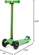 Micro Kickboard - Maxi Deluxe 3-Wheeled, Lean-to-Steer, Swiss-Designed Micro Scooter for Kids, Ages 5-12 by TinyTreasures Baby Boutique