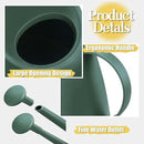 Watering Can for Indoor Plants, Small Watering Cans for House Plant Garden Flower, Long Spout Water Can for Outdoor Watering Plants 1. 8L 1/2 Gallon (Dark Green) by GreenHaven Gardens