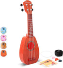YOLOPARK 17" Kids Toy Guitar for Girls Boys, Mini Toddler Ukulele Guitar with 4 Strings Keep Tones Can Play for 3, 4, 5, 6, 7 Year Old Kids Musical Instruments Educational Toys for Beginner by TinyTreasures Baby Boutique
