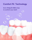 MySmile Non-Sensitive 10Pcs Teeth Whitening Strips Kit with Waterproof 28X LED Light 10-Min Fast Remove Coffee Wine Tobacco 20 Years of Stains Whitening Tooth Care Oral Safe for Enamel by CozyNest Decor
