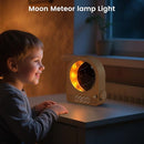 Sunrise Alarm Clock, White Noise Machine & Meteor Moonlight - 10 Soothing Sounds, Dual Alarms, 30/60/90min Timer, Easy Snooze - Bedroom Gift for Insomnia Adults/Women - Wood by TinyTreasures Baby Boutique