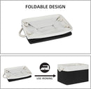 Bidtakay Black Storage Baskets for Shelves [3-pack] Collapsible Organizer Baskets for Laundry Storage 15 X 11 X 9.5 Inches Dog Toy Bins Fabric Storage Bins for Bedroom Home Storage by TinyTreasures Baby Boutique