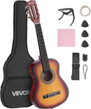 VEVOR Acoustic Guitar, Classical Guitar Starter Kit for Beginners, with Nylon Strings, Basswood Guitar, for Kids Adults Girls Boys Students by TinyTreasures Baby Boutique