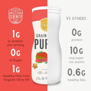 Serenity Kids 6+ Months Grain Free Puffs Toddler & Baby Snack | No Added Sugar, Gluten & Rice Free, Allergen Free | Made with Organic Cassava, Veggies, and Herbs | Tomato & Mushroom | 1 Count by TinyTreasures Baby Boutique