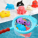 Shindel 16 PCS Baby Bath Toys, Floating Pool Toys for Kids Toddler Boys Girls by TinyTreasures Baby Boutique