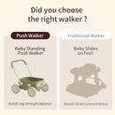 PULA Baby Push Walker with Wheels Toddler Wagon for First Learner Baby Toys 6-12 Months, 1 Year Old Birthday Gifts, Indoors and Outdoors (Pink) by TinyTreasures Baby Boutique