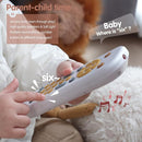 Nueplay Baby TV Remote Control Toy with Light and Sound, Toddler Realistic Controller with 3 Languages, Early Educational Learning Musical Toys, Preschool Infant Boys Girls 6, 12, 18 Months, White by TinyTreasures Baby Boutique