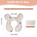 vocheer Baby Neck Pillow(Upgraded), Cotton, Baby Support Pillow, Car Seat Pillows for Newborn, Carseat Head and Body Support, Infant Travel Pillows for Prams, Pushchair, Stroller, Bouncer, Deer by TinyTreasures Baby Boutique