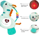 Baby Musical Activity Soft Toys with Sound & Light, Sensory Toys for Infant Developmental with Teether, Rattle and Textures, Soft Plush Toy for Newborn Gift 6 to 12 Months (Giraffe) by TinyTreasures Baby Boutique
