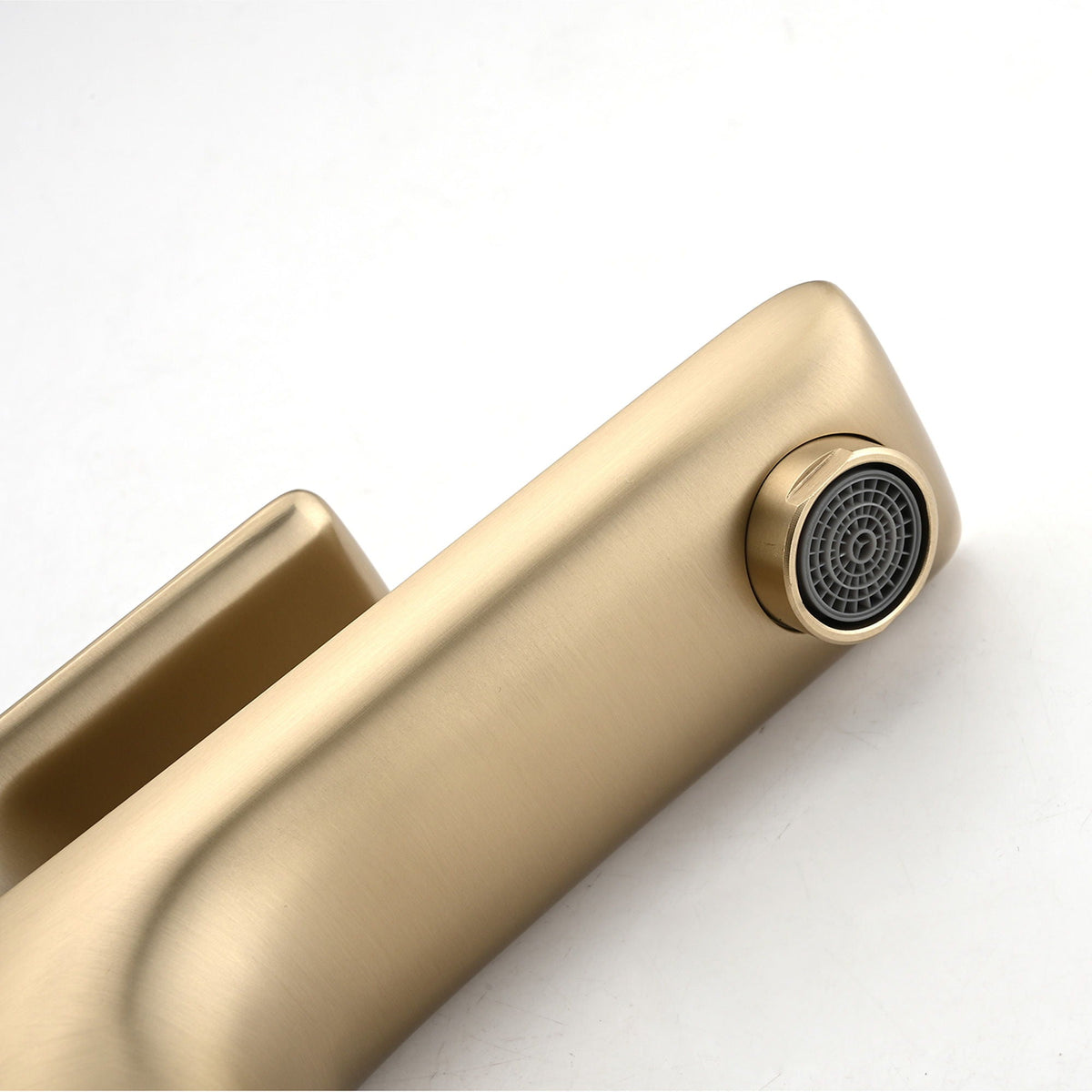 Modern Bathroom Sink Faucet Single Handle Brass Countertop Mount, photo 8 of 15
