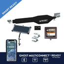 GC GHOST CONTROLS Solar Heavy-Duty Automatic Gate Opener Kit for Driveway Swing Gates with Long-Range Solar Gate Opener Remote - Model TSS1XP by GreenHaven Gardens
