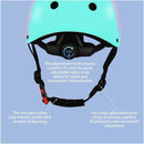 Color Gradient Adjustable Kids' Helmet with Knee & Elbow Pads Set | Multi-Sport Safety Gear for Boys & Girls Ages 5-14 | Skateboarding, Scooters, Roller & Inline Skating, Longboarding by TinyTreasures Baby Boutique