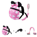 CZSYZCZS Toddlers Leash + Anti Lost Wrist Link Child Kids Safety Harness Kids Walking Wristband Assistant Strap Belt (pink) by TinyTreasures Baby Boutique