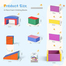 Lischwert Foam Climbing Blocks for Toddlers, Soft Play Ball Pit, Baby Climbing Blocks Soft Play Climbing for Toddlers with Foldable Block and Tunnel Indoor Climbing Toys for Toddler 1-3 by TinyTreasures Baby Boutique
