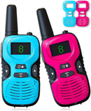2Pcs Walkie Talkies for Kids Toys: Outdoor Toys for 3 4 5 6 7 8 9 10 11 12 Year Old Boys Girls Walkie Talkie Birthday Gifts - Long Range Camping Backyard Wakie-Talkies Party Favors Walky Talky by TinyTreasures Baby Boutique