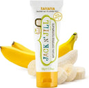 Jack N' Jill Natural Toothpaste for Baby and Infants - Fluoride Free Training Toothpaste, 40% Xylitol, BPA Free - Banana, 1.76 oz (Pack of 1) by CozyNest Decor
