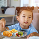 Stainless Steel Plates for Kids, Toddler Plate, Non Toxic Baby Dinnerware, BPA-Free Feeding Tray, Durable, Easy to Clean, Compatible with Dishwasher, Freezer, Microwave by TinyTreasures Baby Boutique