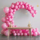 140pcs Dark Pink Round Balloons Different Sizes 18 12 10 5 Inch Latex Balloons for Arch Decoration Party Balloon Kit for Graduation Birthday Party Wedding Balloon Baby Shower Decoration by TinyTreasures Baby Boutique