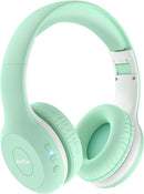 EarFun K2 Kids Bluetooth Headphones, Kids Headphones with Volume Limited, 40H Playtime, Built-in Mic, Stereo Sound, Foldable Over-Ear Headphone for School/Travel/iPad/Tablet, Green by TinyTreasures Baby Boutique