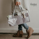 Parker Baby Co. Diaper Caddy - Nursery Storage Bin and Car Organizer for Diapers and Baby Wipes - Gray, Large by TinyTreasures Baby Boutique