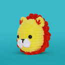 THE GOOKIE Amigurumi Crochet Kit for Beginners – DIY Crochet Kit with Yarn, Hook, Eyes & Stuffing – Easy Starter Set with Video Tutorials – Cute Plush Toy Craft Gift for Kids, Teens & Adults (Lion) by TinyTreasures Baby Boutique