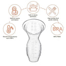 Haakaa Silicone Breastfeeding Manual Breast Pump Milk Pump 100% Food Grade Silicone BPA PVC and Phthalate Free | 4 oz Capacity by TinyTreasures Baby Boutique