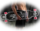 Clear Longboard Skateboard - Transparent Acrylic Long Boards with Light-Up LED Wheels for Smooth Rides - Ride The Streets in Style with Longboard Built for Beginners & Pros Alike by TinyTreasures Baby Boutique