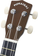 POMAIKAI Ukulele 21" Beginner Starter Wood Ukele Hawaiian Guitar Soprano Ukelele Musical Instruments and Students (Bright Brown) by TinyTreasures Baby Boutique