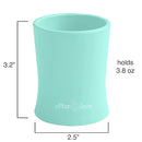 otterlove Silicone Baby & Toddler Training Cup - Pediatric OT Approved - 100% Platinum Pure LFGB Silicone - Unbreakable - Plastic Free - Tiny Cup Perfect for Baby Led Weaning (Mint) by TinyTreasures Baby Boutique