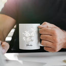 Personalized Name Red Panda Lover Accent Coffee Mug, Awesome Red Panda Ceramic Coffee Cup Gift, Customized Animal Travel Mug Gift For Dad Mom Kids Birthday Thanksgiving, Cute Animal White Cup 11 15Oz by TinyTreasures Baby Boutique