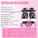 Sowume Adjustable Roller Skates for Girls and Women, All 8 Wheels of Girl's Skates Shine, Safe and Fun Illuminating for Kids by TinyTreasures Baby Boutique
