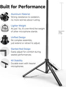 Karaoke Machine with Microphone Stand, Portable Bluetooth Speaker for Party, Backyard, Karaoke System with 2 Wireless Microphone for Adults Kids, for Women, Men, Singing Lovers by TinyTreasures Baby Boutique