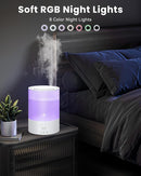 Esemoil Humidifiers for Bedroom, for Large Room, 2.5L Top Fill Cool Mist Humidifiers for Baby, Plants, Smart WiFi Air Humidifier with Diffuser and Nightlight, 28dB, 24H Long Runtime, Work with Alexa by TinyTreasures Baby Boutique