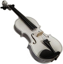 SKY Full Size VN202 Wood White Violin Beautiful Purfling with Brazilwood Bow and Lightweight Case by TinyTreasures Baby Boutique