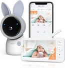 ARENTI 4MP 2.4G&5G WiFi Baby Monitor with Camera and Audio, Night Light, Auto Traking, Cry&Motion Detection, Temperature Sensor, App Control by TinyTreasures Baby Boutique