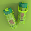 Zak Designs Harmony Marvel Groot Water Bottle for Travel or At Home, 18oz Recycled Plastic is Leak-Proof When Closed with Straw Lid and Carry Handle, 2-Pack (Groot) by TinyTreasures Baby Boutique