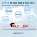 Baby Bassinet Mattress Pad, 36.5" x 25" x 2" Dual Sided Gel Memory Foam Mattress with Removable Soft Cover Fit for Dream On Me Nest/Zodiak/Zoom Portable, Pamo Babe Deluxe and Baby Trend Playard by TinyTreasures Baby Boutique