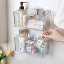 2 Piece Cabinet Door Organizer,Self Adhesive Kitchen Cabinet Organizer,Cabinet Door Storage Box for Bathroom/Kitchen/Living room,Storage shelf rv must haves. (Large+Small) by CozyNest Decor