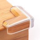 8 Pack Corner Protector for Baby, Clear Furniture Corner Guard & Edge Safety Bumpers for Table Edges & Sharp Corners - Baby Proofing (L Shape) by TinyTreasures Baby Boutique