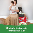 Huggies Natural Care Sensitive Baby Wipes, Unscented, Hypoallergenic, 99% Purified Water, 24 Soft Packs of 56 (1344 Wipes Total) by TinyTreasures Baby Boutique