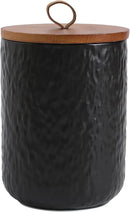 Kitchen Canisters for Countertop, Ceramic Coffee Canisters with Airtight Lids Food Storage Jars Sugar Container for Kitchen Counter Tea, Coffee Beans, Spice (