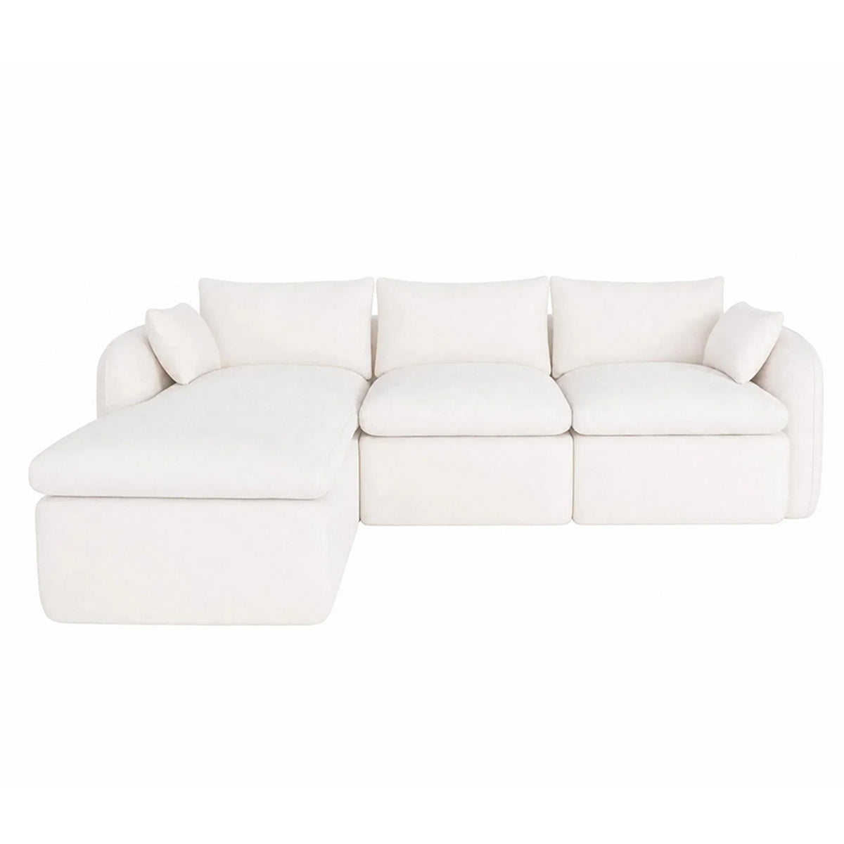 Fully Sponge Compressed Sectional Sofa, photo 7 of 9