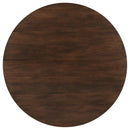 Shirley - Round Dining Table - Dark Walnut
