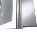 LED Lighted Medicine Cabinet with Mirror, 20"x30"
