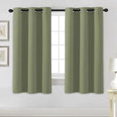 H.VERSAILTEX Blackout Curtains for Bedroom Thermal Insulated Room Darkening Living Room Curtains 63 Inch Long Grommet Privacy Protection Window Curtain Panels/Drapes for Nursery, 2 Panels, Sage by CozyNest Decor